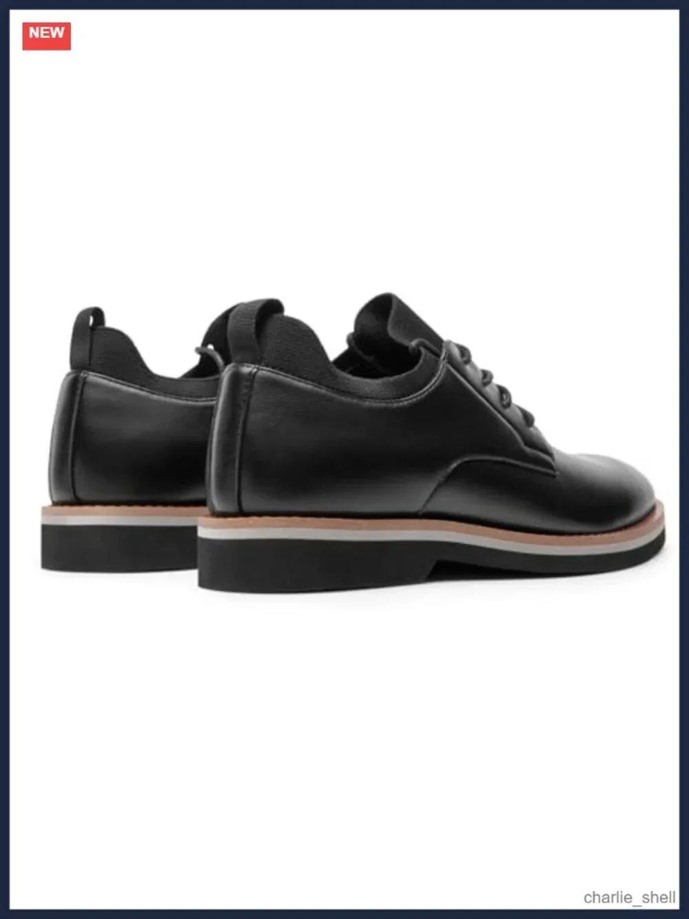 Men's Faux Leather Lace-Up Oxford Dress Shoes Business Casual